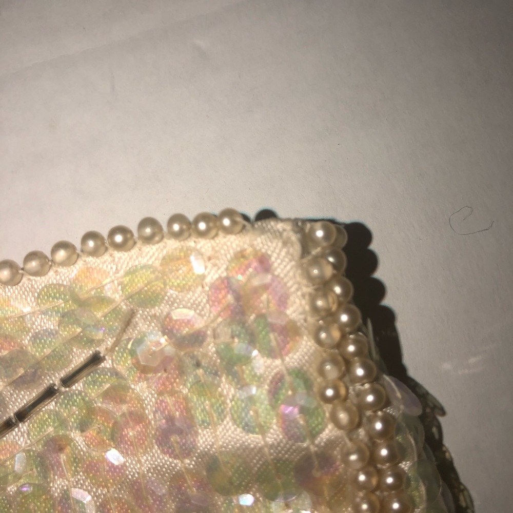 Vintage sequin pouch - Picture 5 of 16